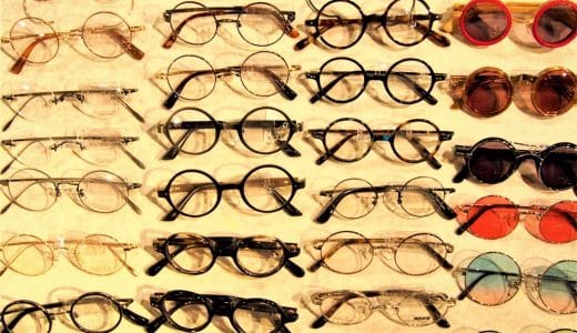 名古屋で一番、丸眼鏡が多い店